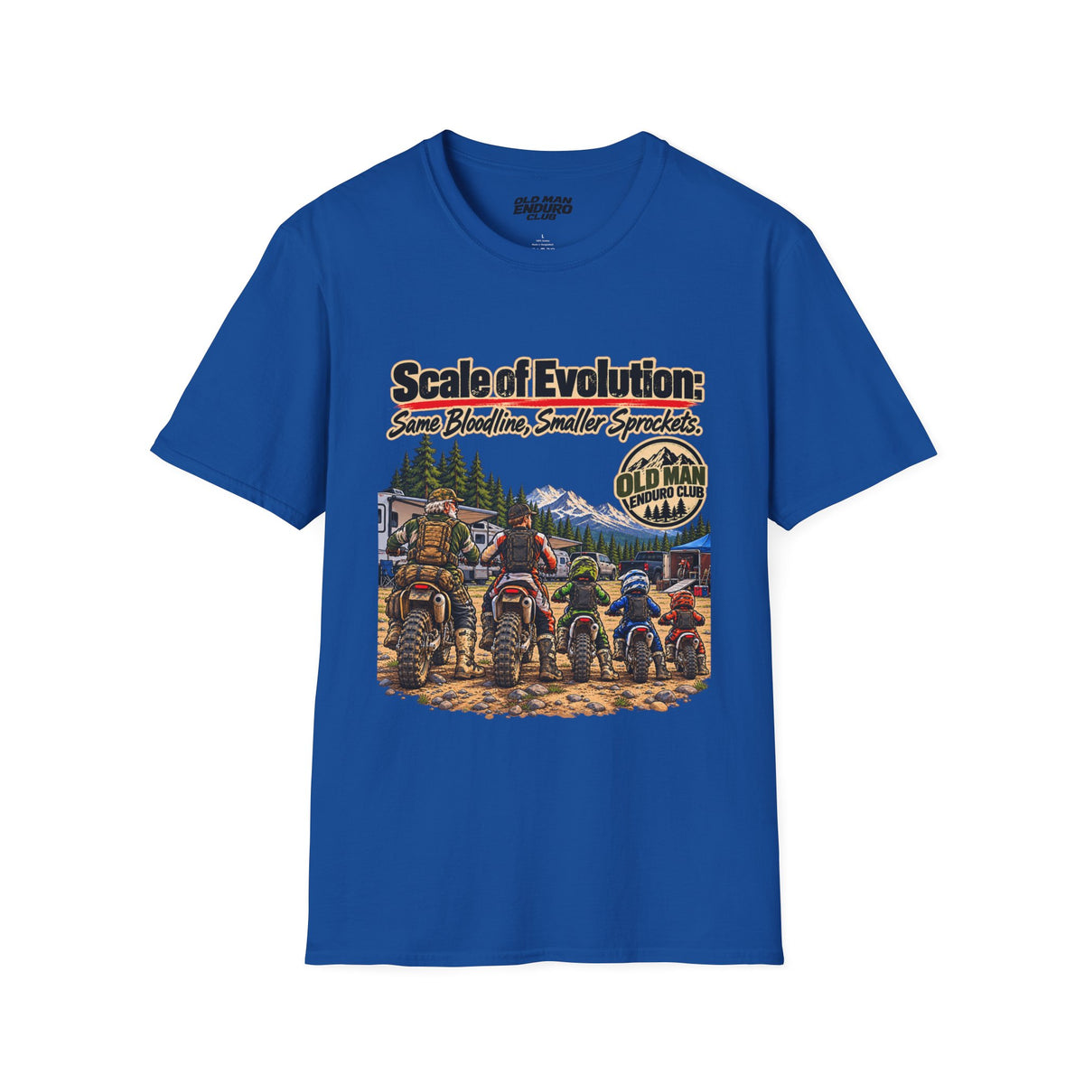 Old Enough Enduro T-Shirt – "Old Enough to Know Better" Off-Road Graphic Tee