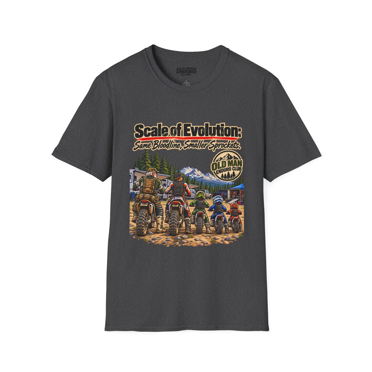 Old Enough Enduro T-Shirt – "Old Enough to Know Better" Off-Road Graphic Tee