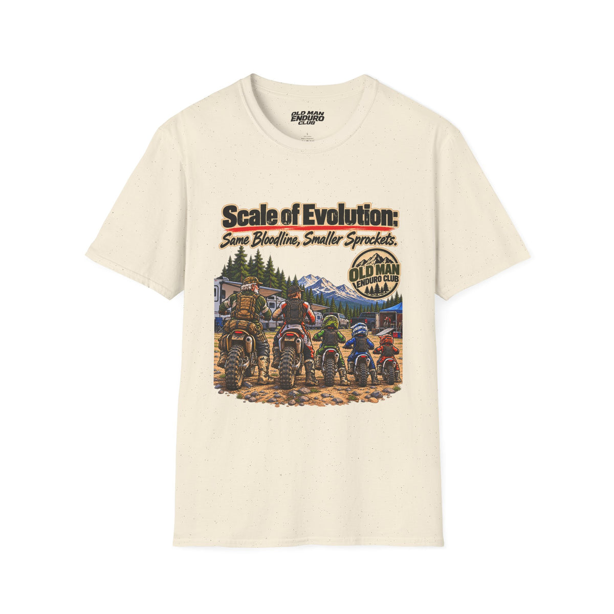 Old Enough Enduro T-Shirt – "Old Enough to Know Better" Off-Road Graphic Tee